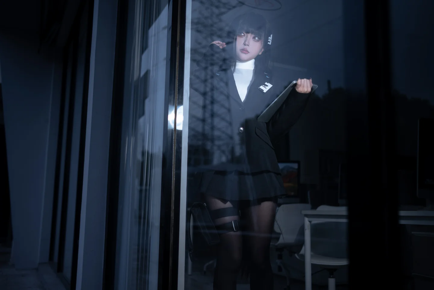 矢量鱼 - No.017 蔚蓝档案·调月莉音 [36P-191MB] tg@simisebaisi 【丝足阁】036.webp